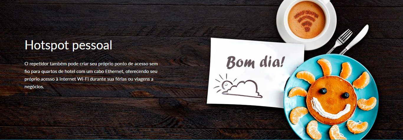 Repetidor Wi-Fi D-Link AC1200 1200Mbps Dual Band 2 Antenas - DAP-1610